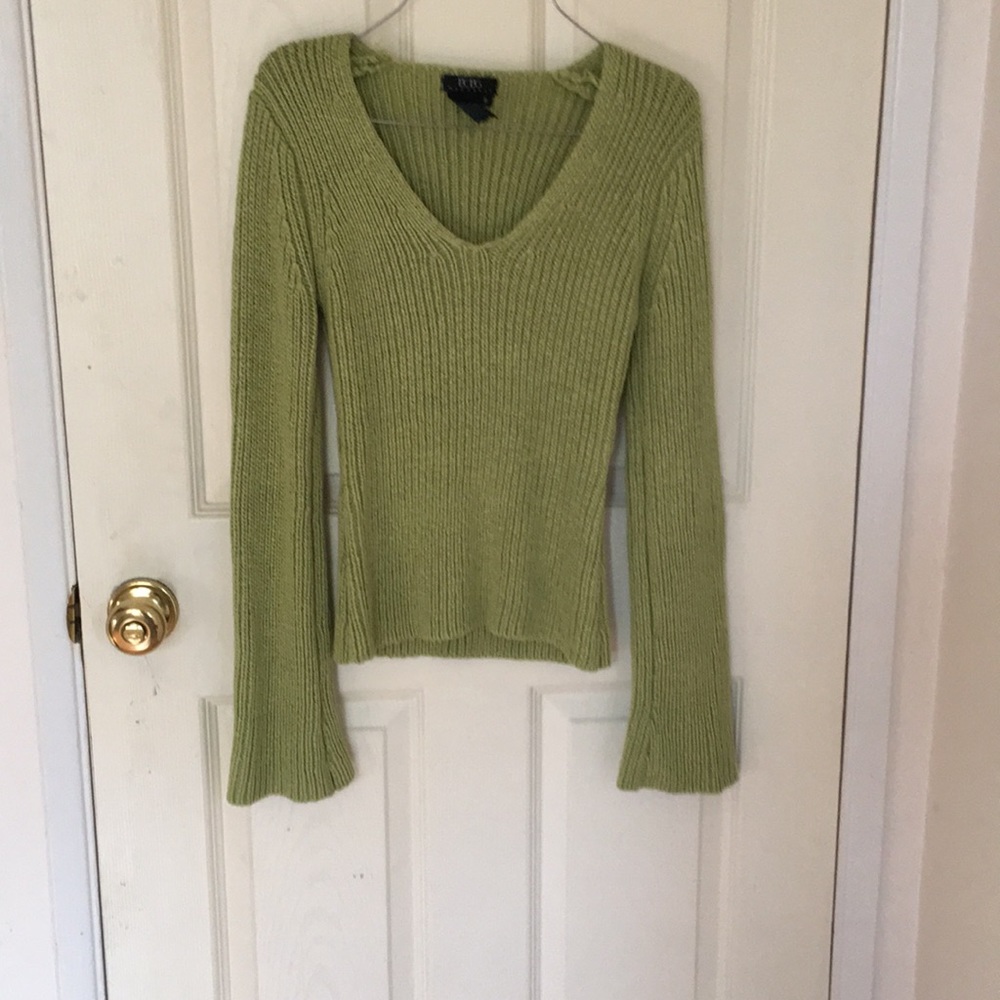 Y2K Knitted v neck sweater